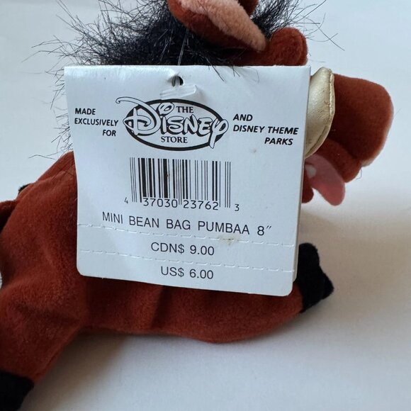 Disney Store 8" Mini Bean Bag Plush Lot Rafiki Timon Scar Pumbaa Nala Exclusive - Picture 9 of 16